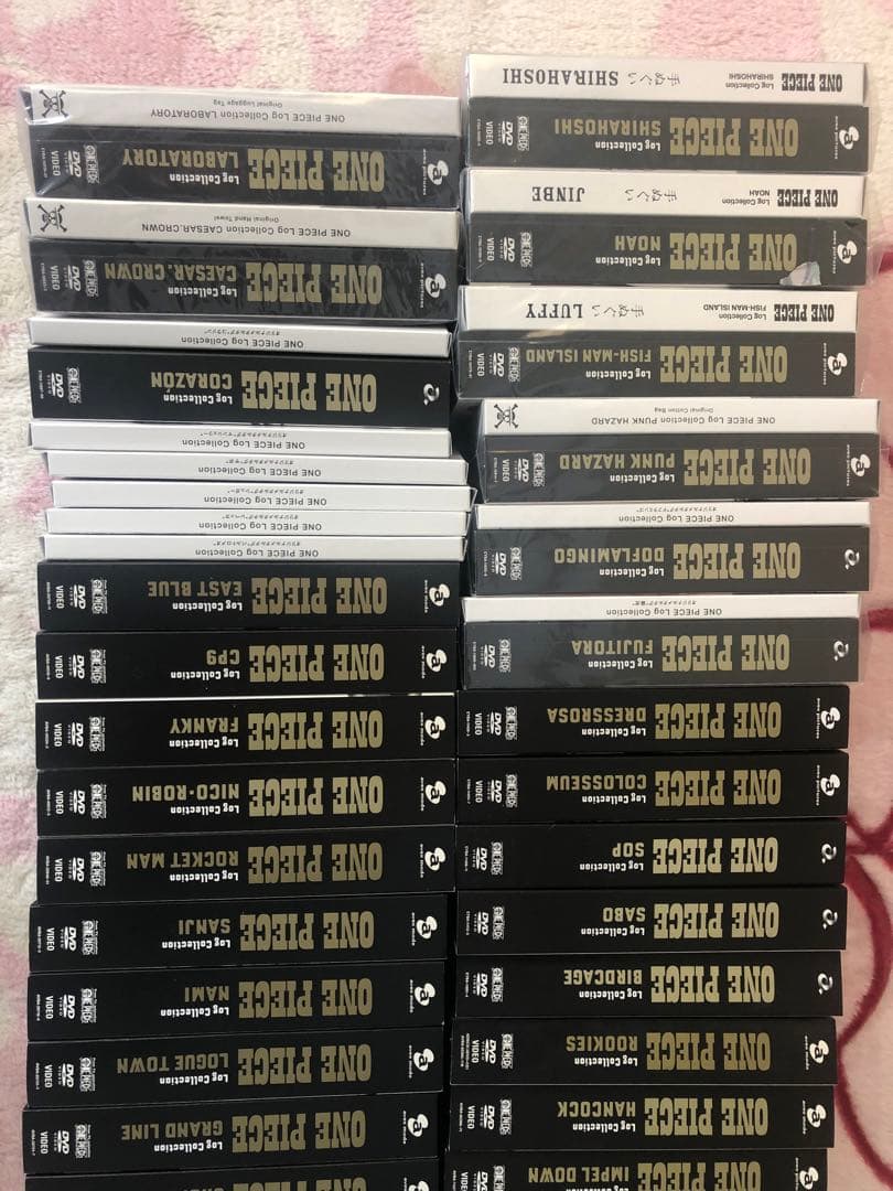 ワンピース　ログコレクション43巻セット　DVDまとめ売り