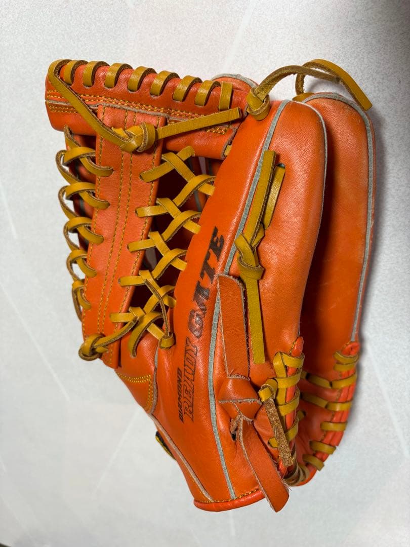 NIKE DIAMOND READY GATE 野球 グローブ 軟式　オレンジ