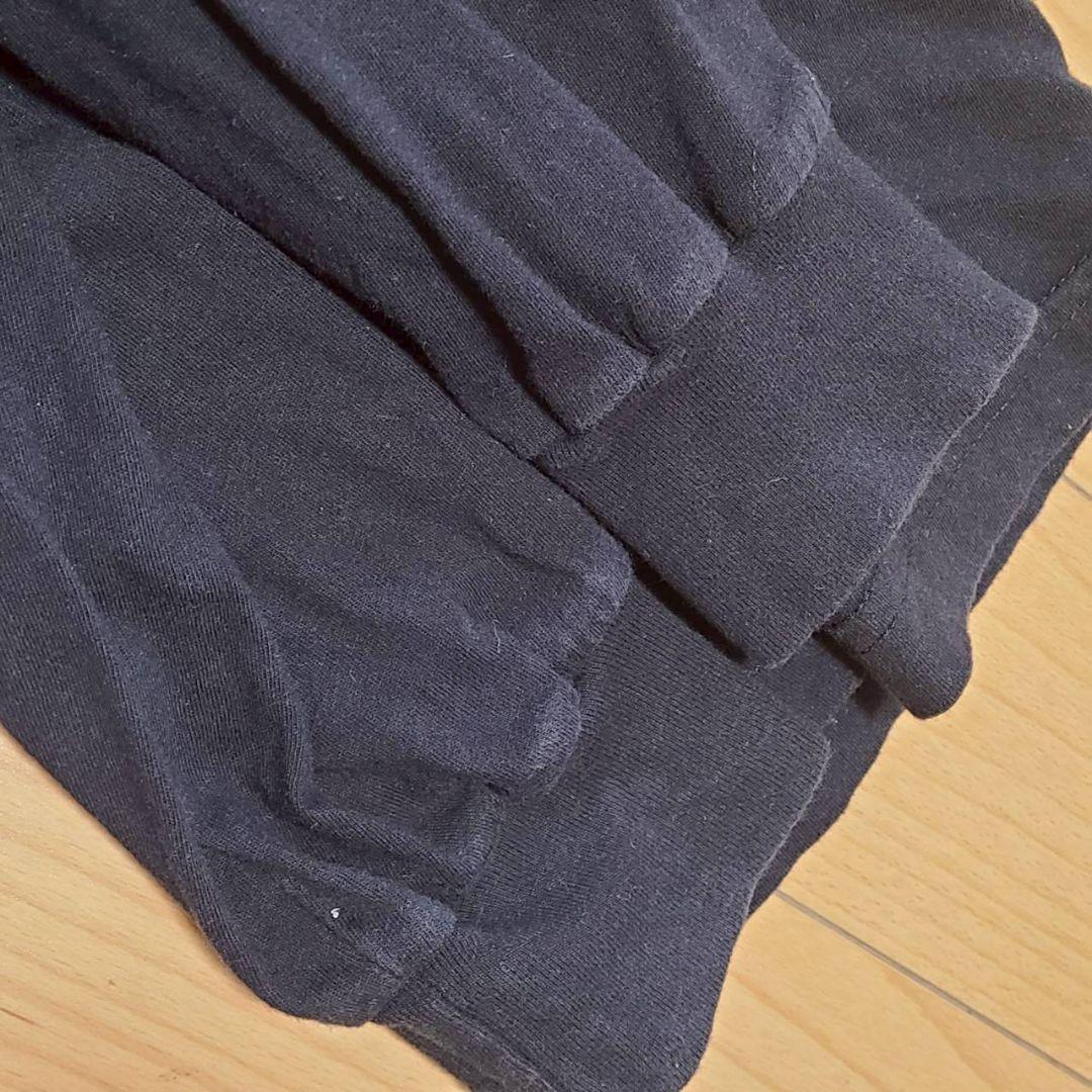 クロムハーツ バック アーチロゴ カットソー Tシャツ ロンT 長袖 M 黒