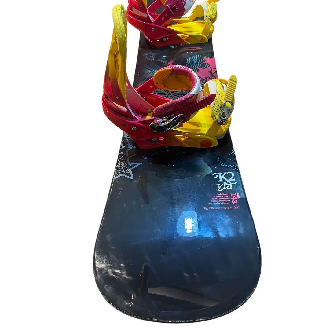 スノボ2点セット　レディース　K2 143cm バートンLEXA