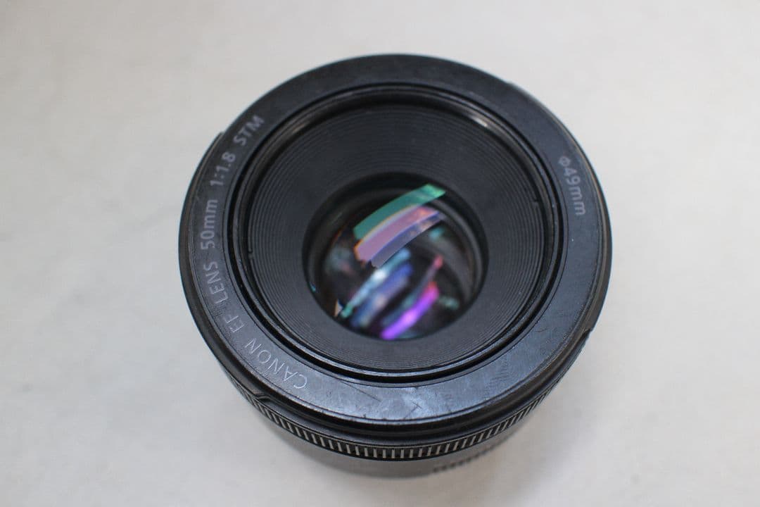 箱付き キヤノン Canon EF 50mm f1.8 STM