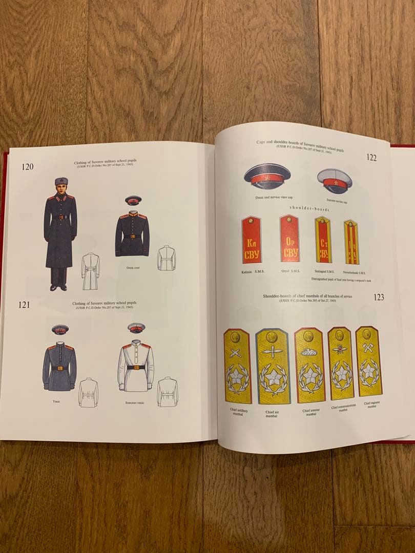 ソ連軍服・記図鑑 1918-1958 0.V.ハリ トーノフ 希少