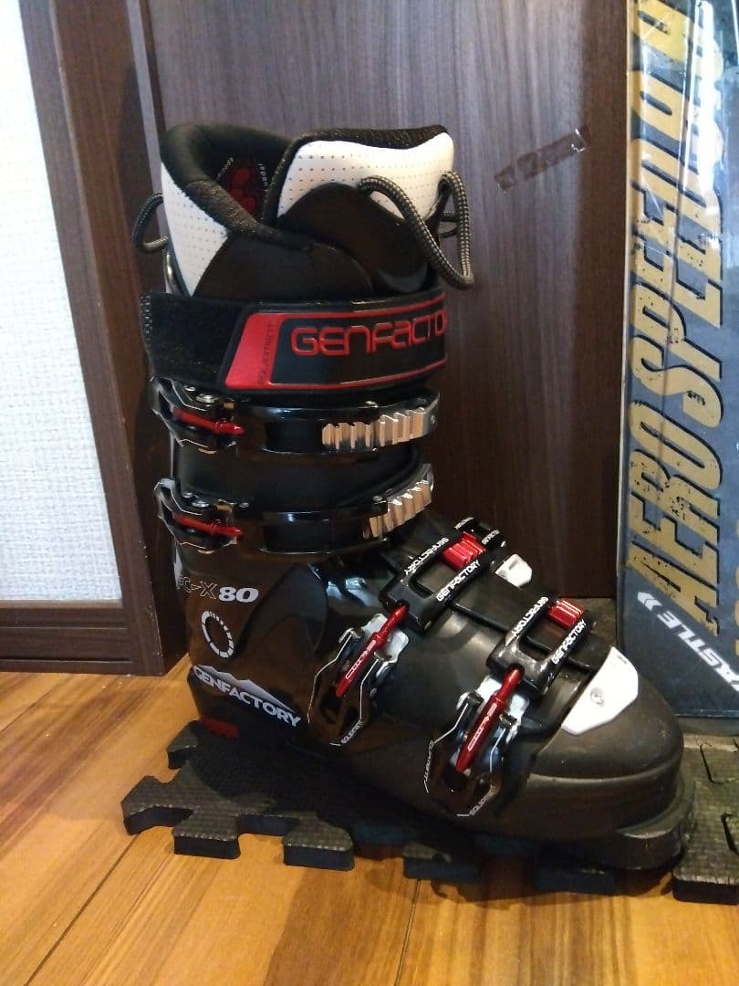 美品【ハイエンド】KASTLE 学生・男女兼用/スキーセット・メンテ・WAX済✔