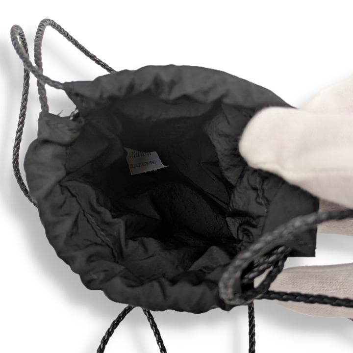 【極美品】ボッテガ ヴェネタ 巾着 ミニ ショルダーバッグ ポーチ ナイロン