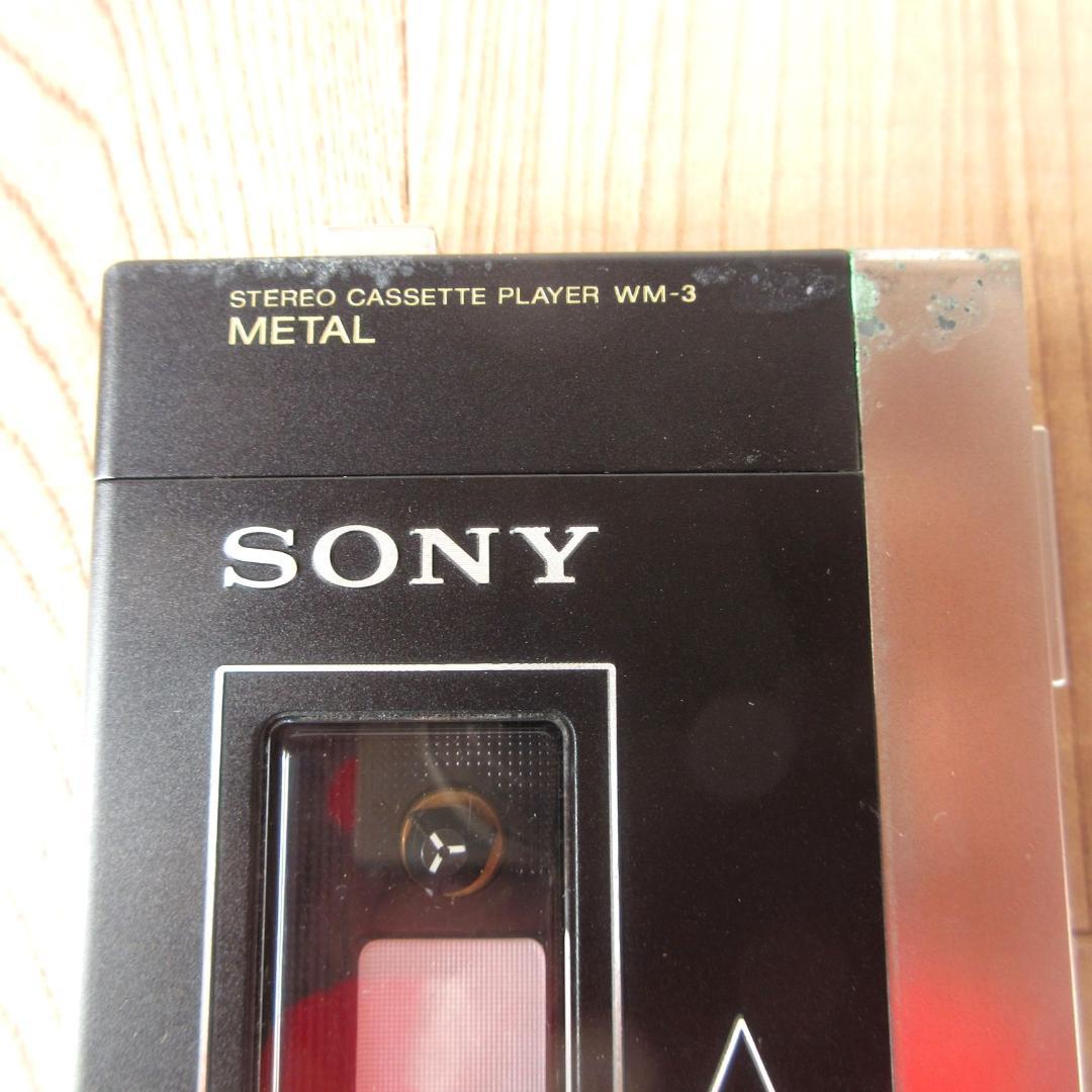 SONY WALKMAN WM-3 カセットプレーヤー　(ジャンク品)