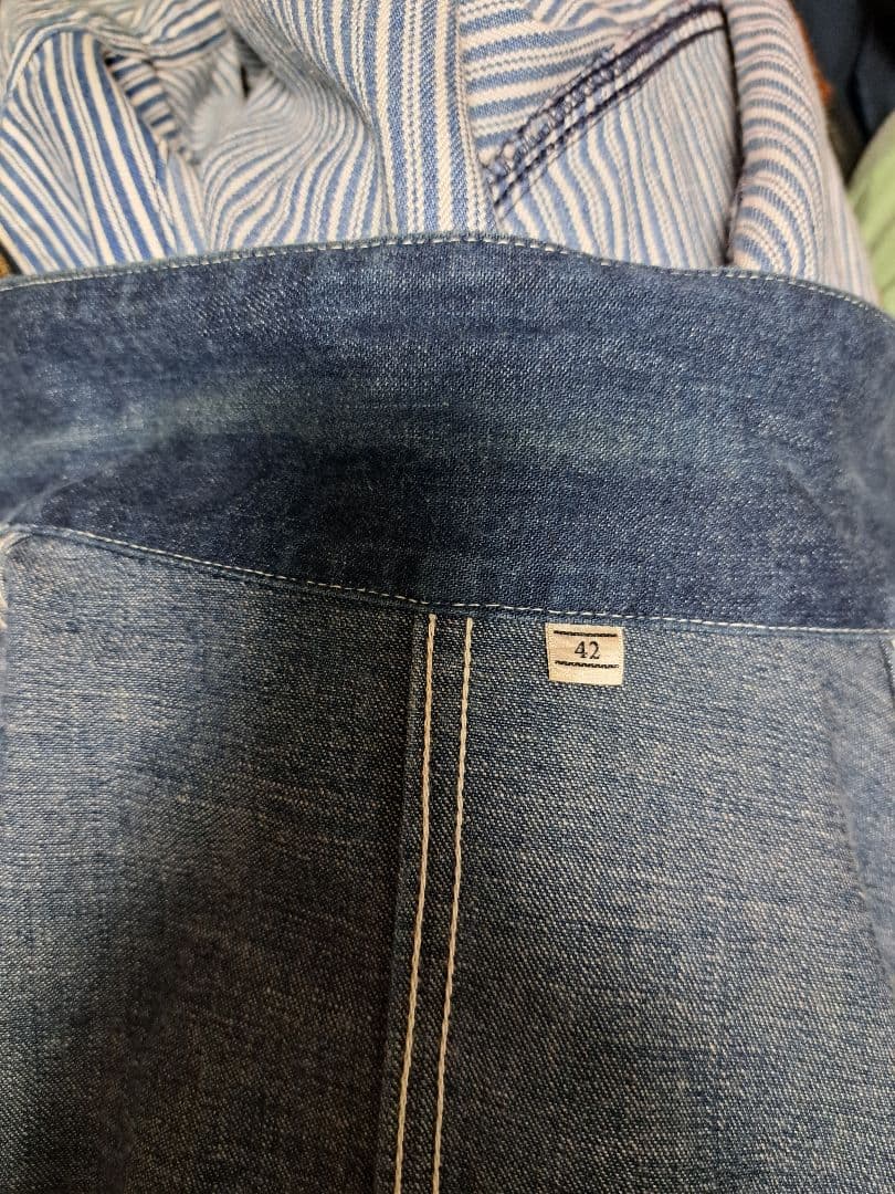 At Last & Co 初期デニムカバーオール 42