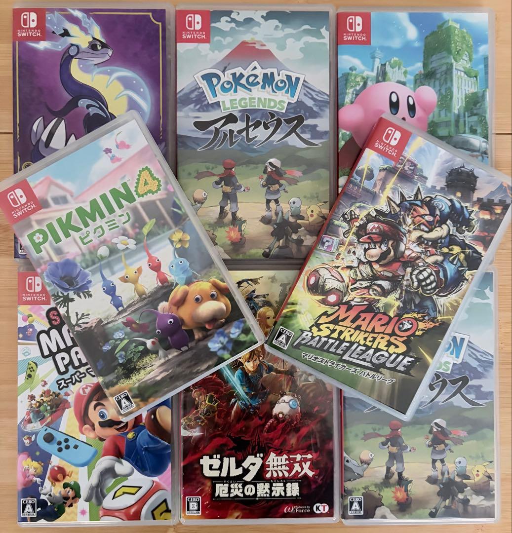 ニンテンドースイッチ　ソフト　まとめ売り
