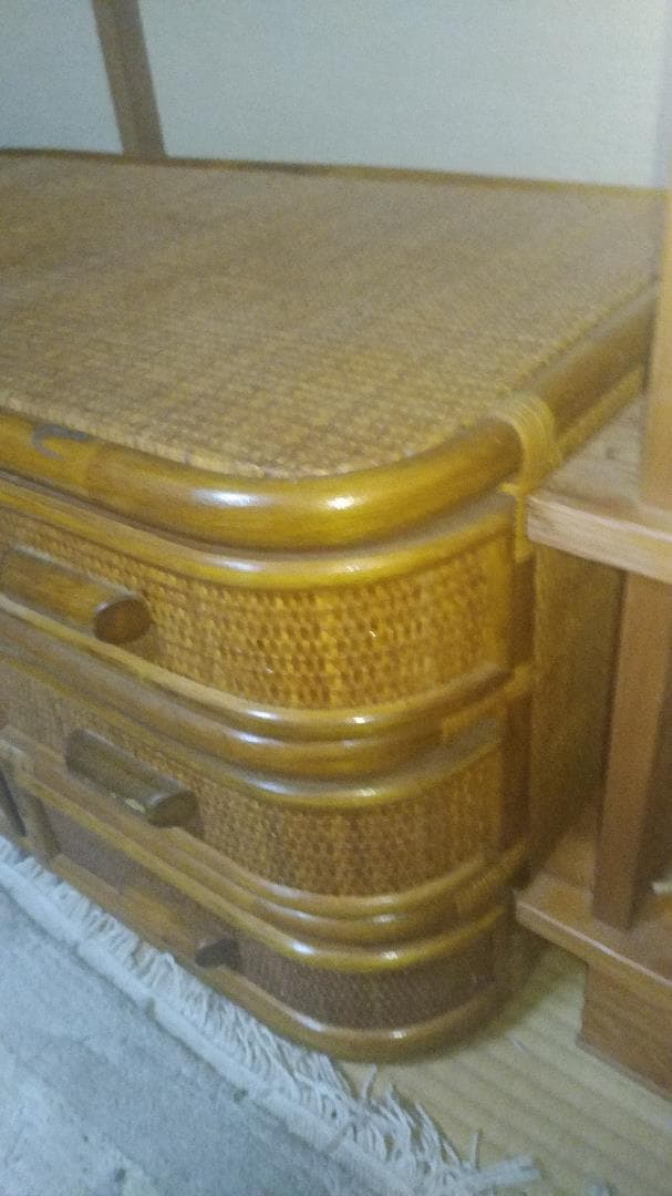 t*i様 タンス★竹／網代織、籐、和、収納