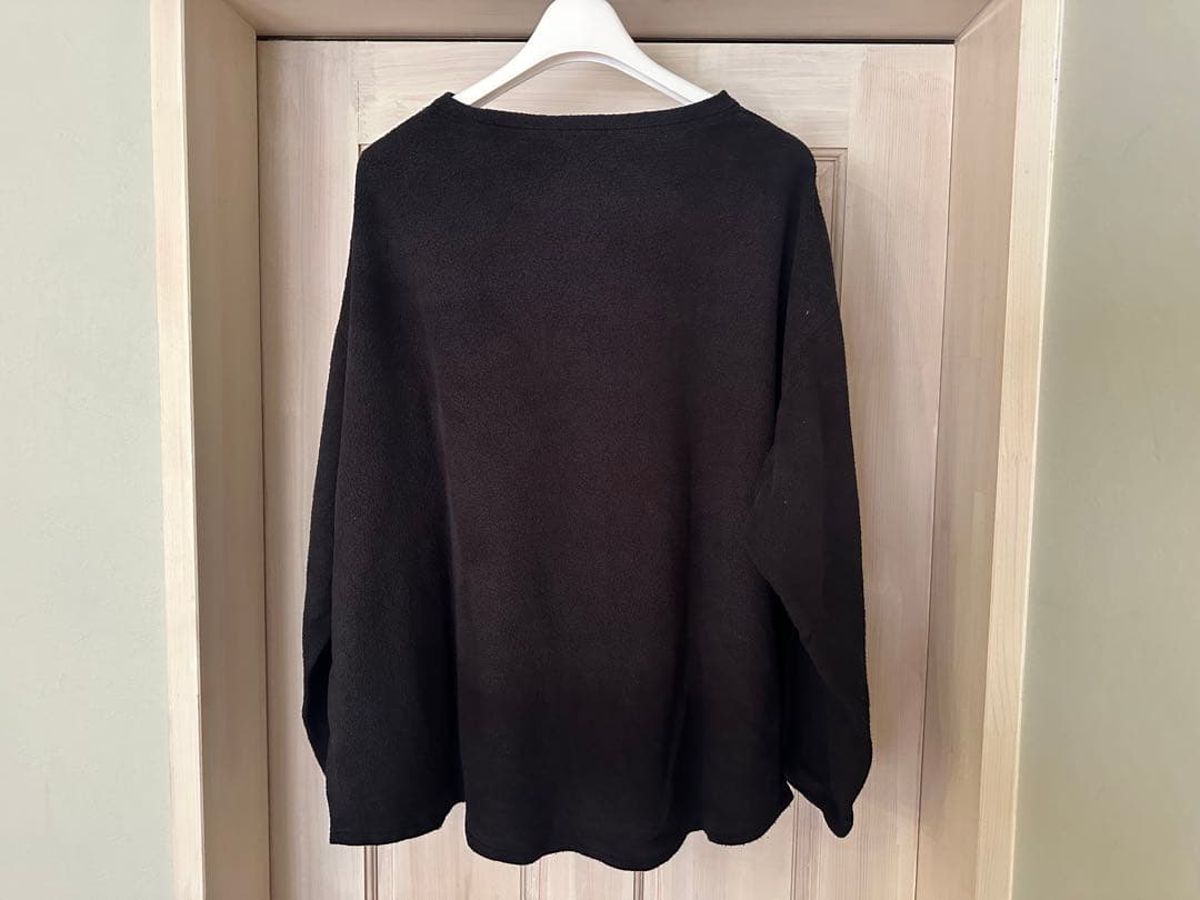 21aw comoli コモリ シルクフリース クルーネック カットソー 2