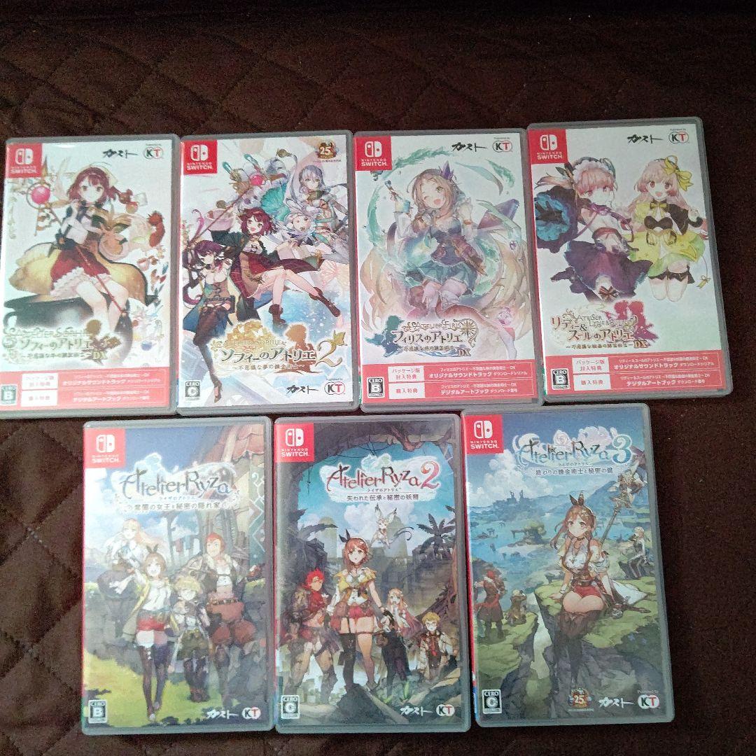 アトリエシリーズ Nintendo Switch ソフト 7本セット