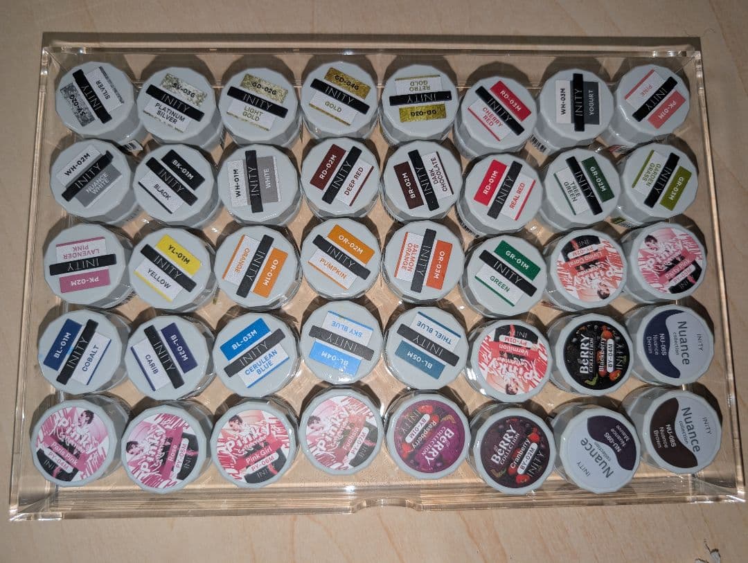 INITY アイニティ　カラー　ジェルネイル　404色セットおまけ付き