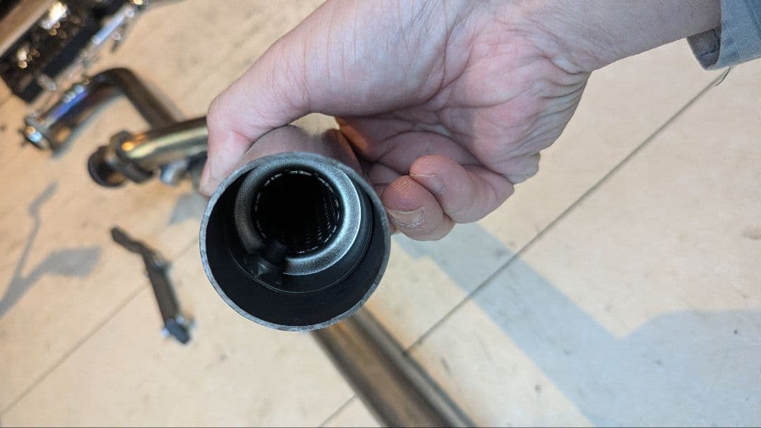 ハーレーダビッドソン　スポーツスター　ショットガンマフラー