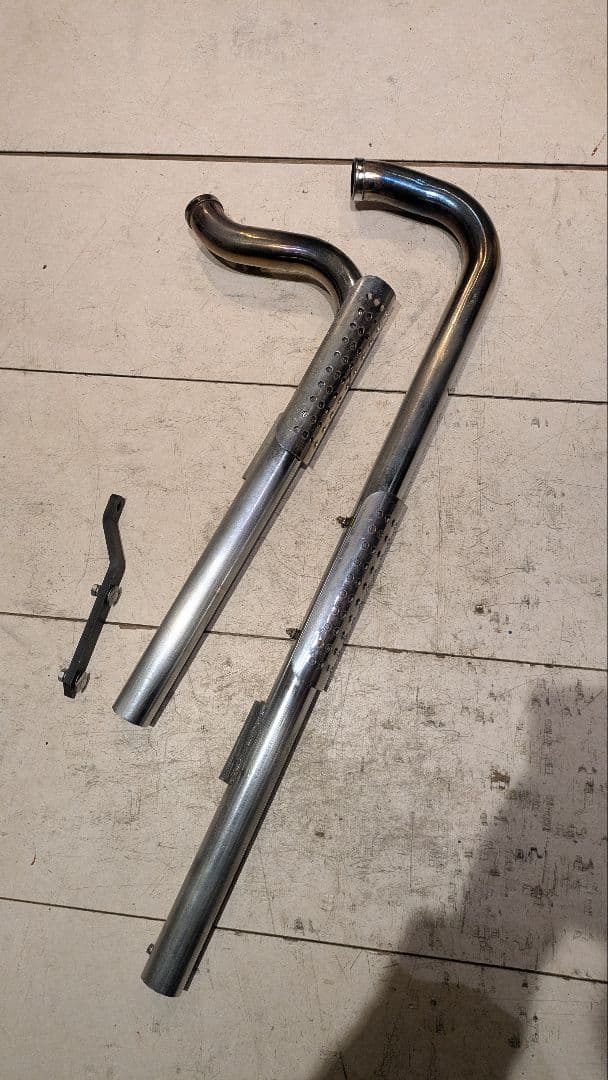 ハーレーダビッドソン　スポーツスター　ショットガンマフラー