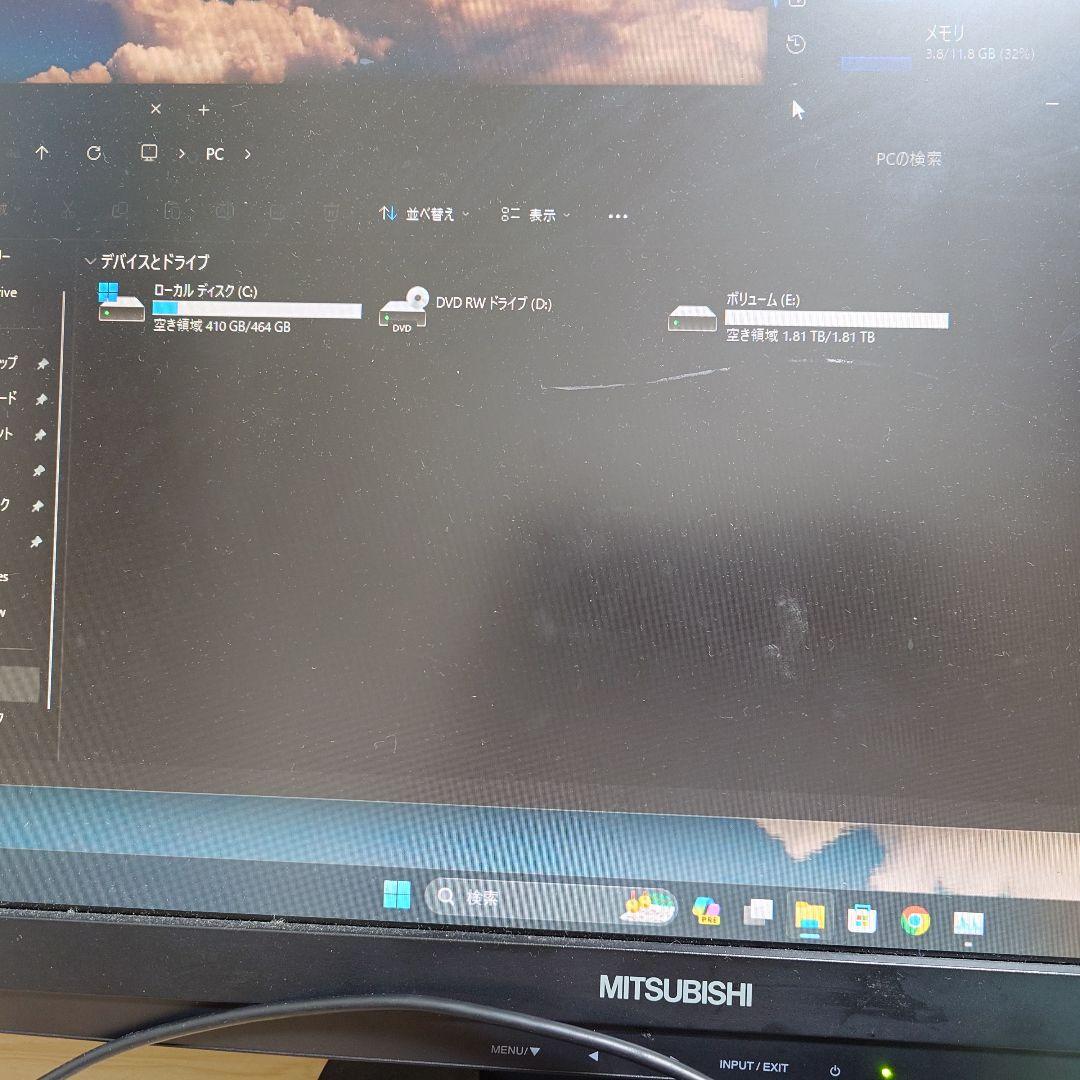 ✨️ほぼ新品✨️ HP Pavilion590 Win11 ゲーミングマウス付