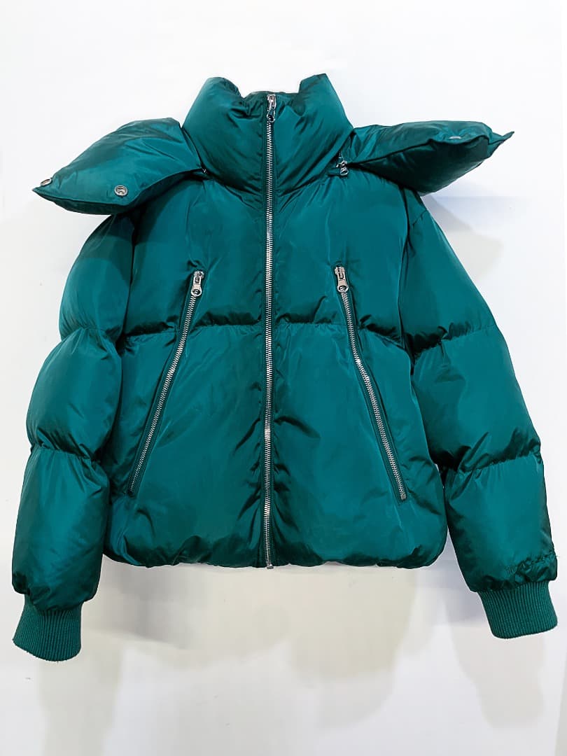 MM6 Kids ヴァージンウールブレンドジップアップショートジャケット