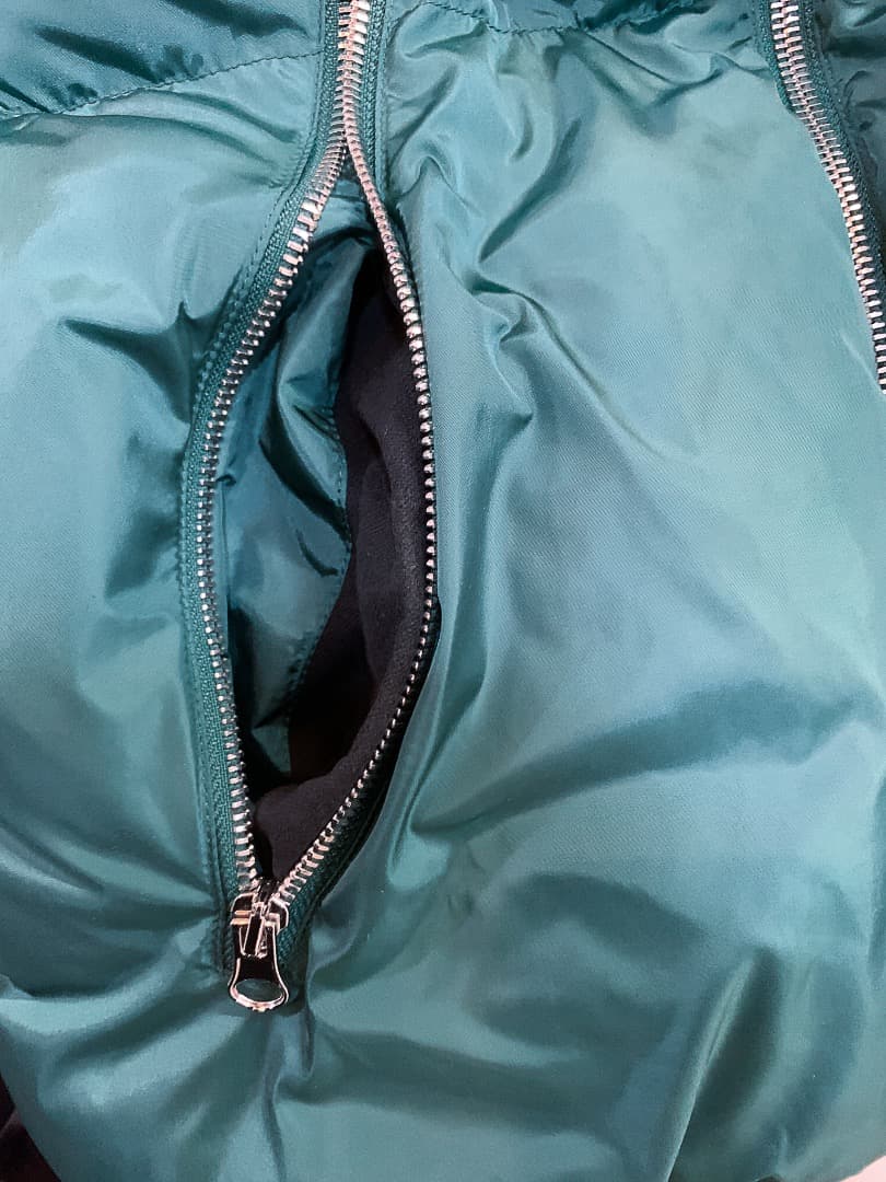 MM6 Kids ヴァージンウールブレンドジップアップショートジャケット