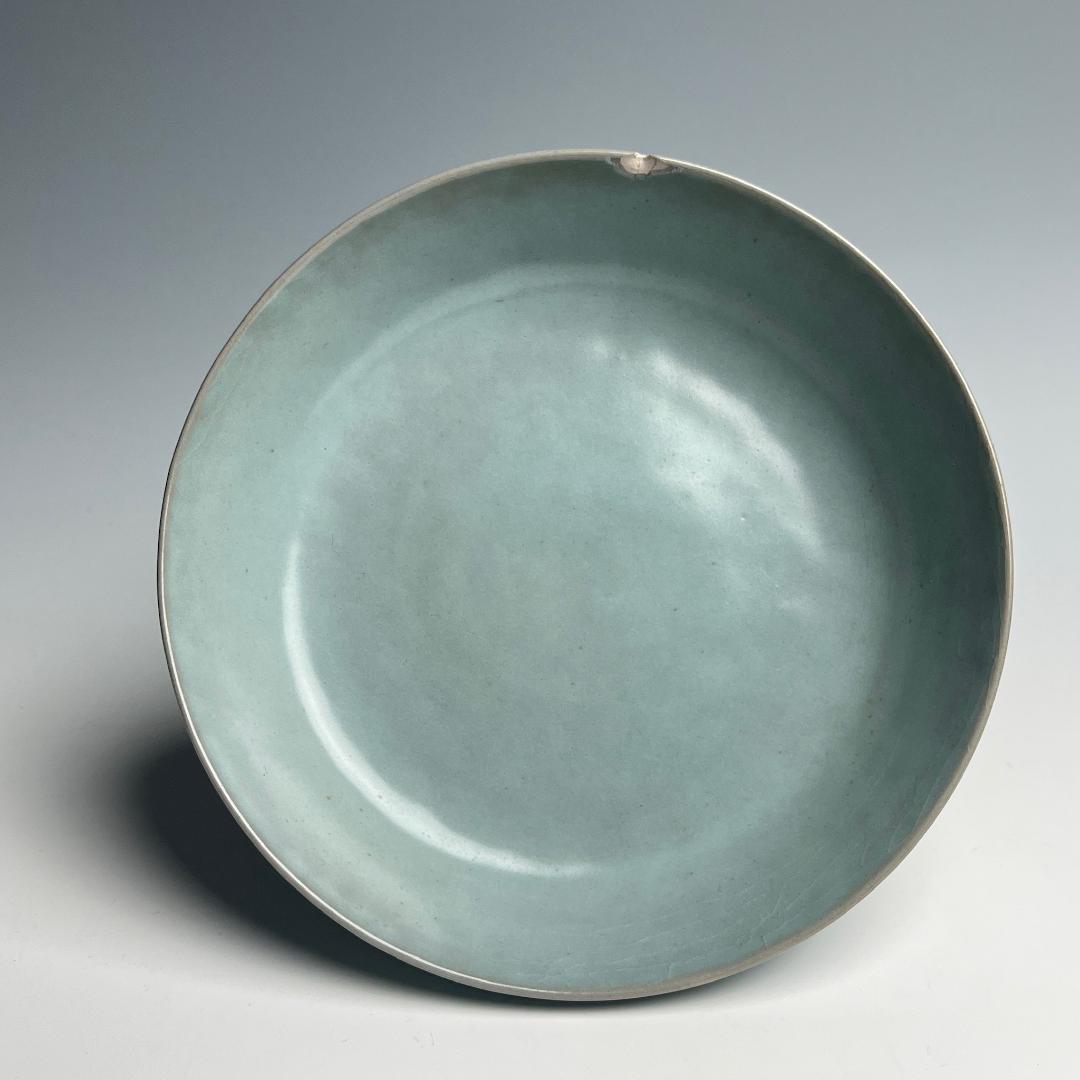 青磁　皿 中国陶器 中国美術 古玩