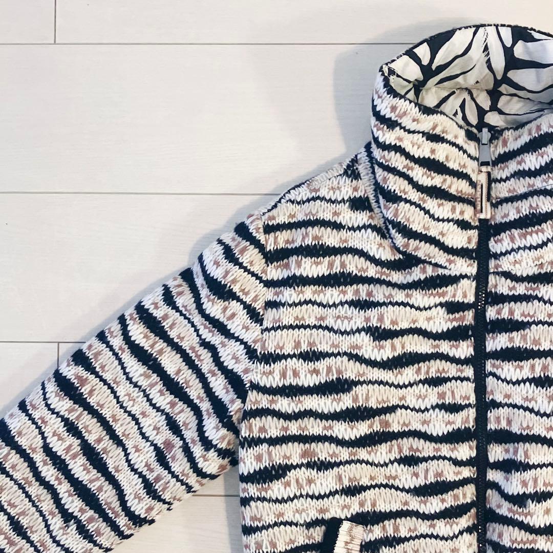 MISSONI ミッソーニ　リバーシブル ブルゾン　ジャケット ニット　40