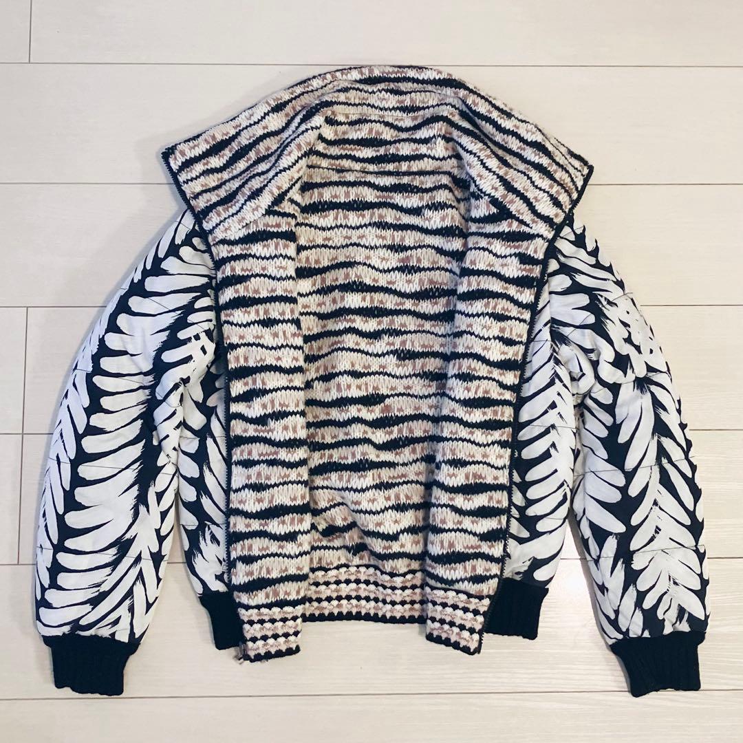 MISSONI ミッソーニ　リバーシブル ブルゾン　ジャケット ニット　40