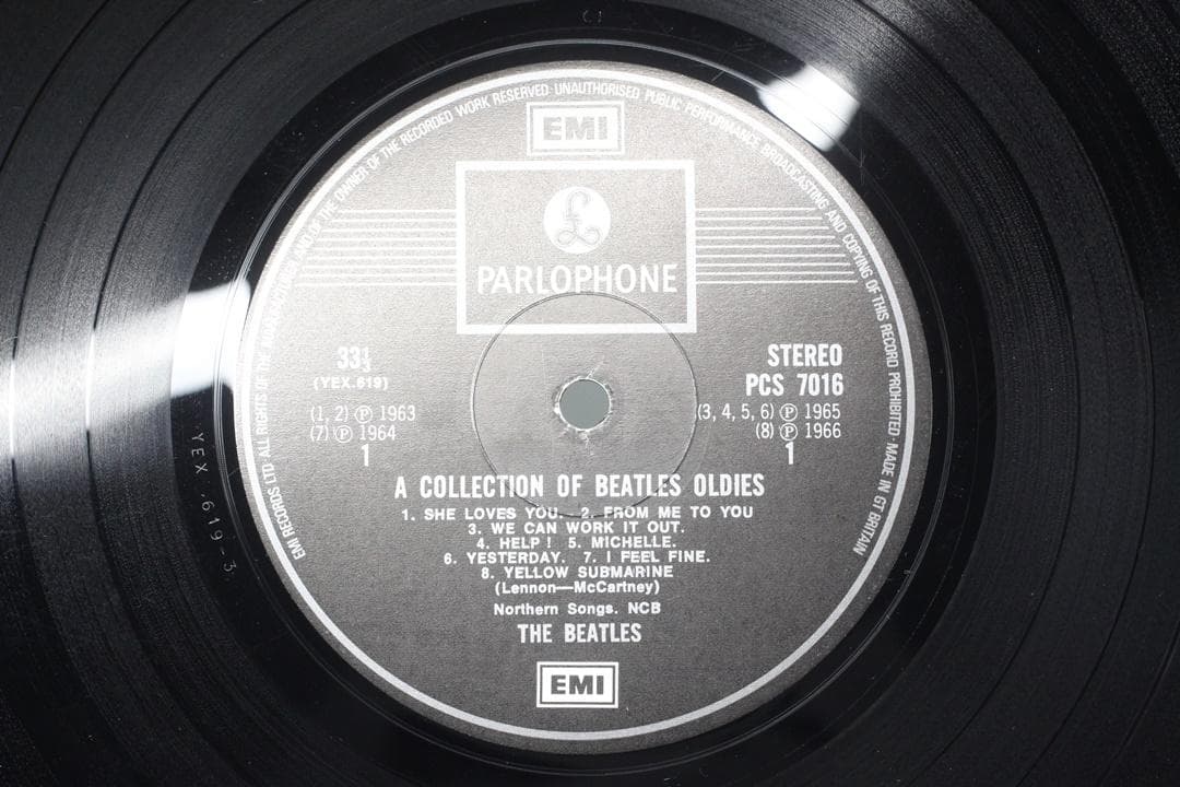 A Collection Of Beatles Oldies 英レーベルエラー盤