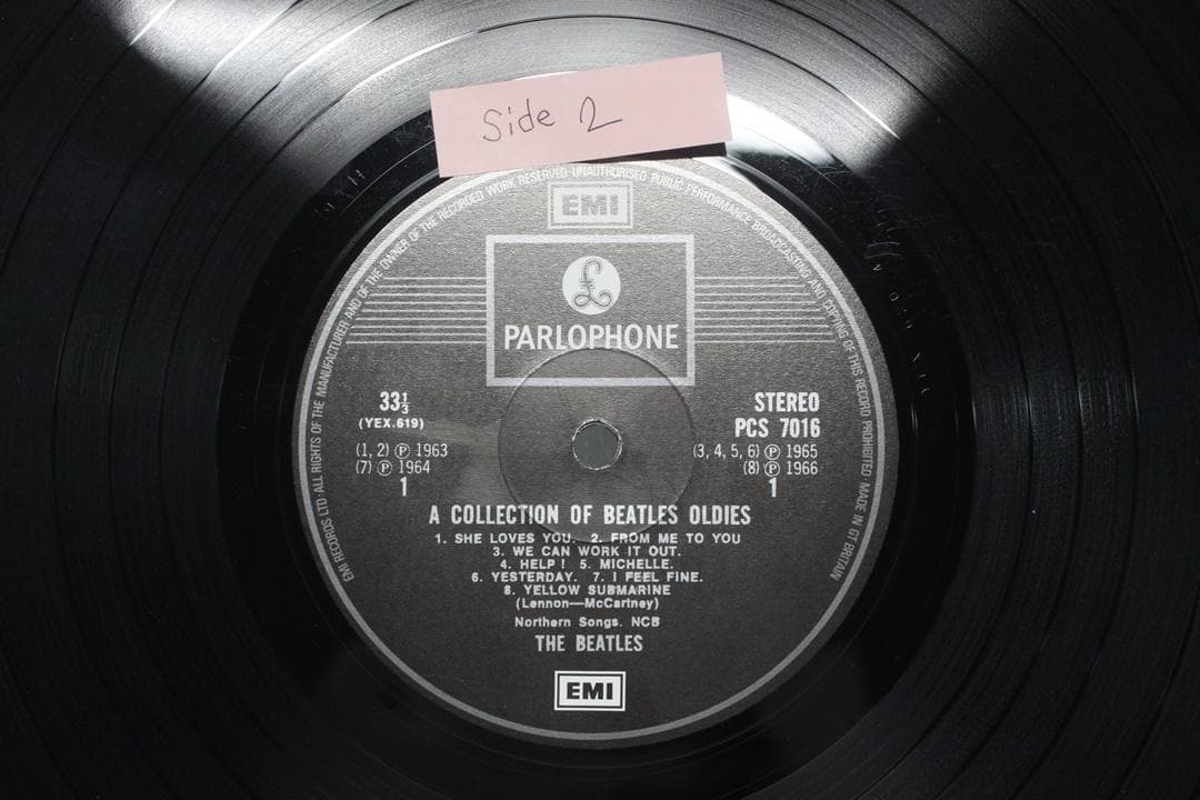 A Collection Of Beatles Oldies 英レーベルエラー盤