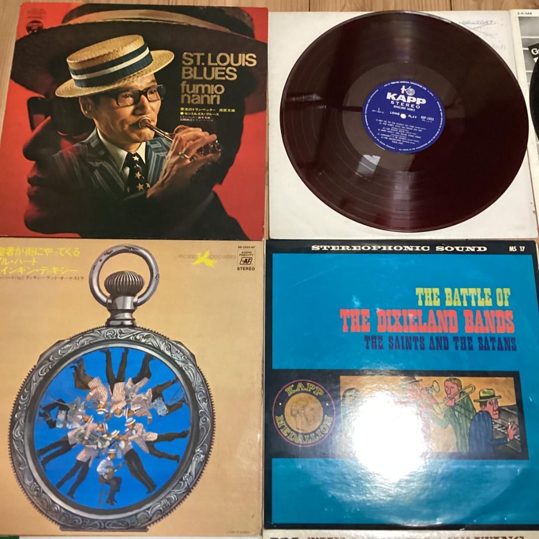 ディキシーランドジャズ　Jazz　レコード　20枚セット　Re0711-20