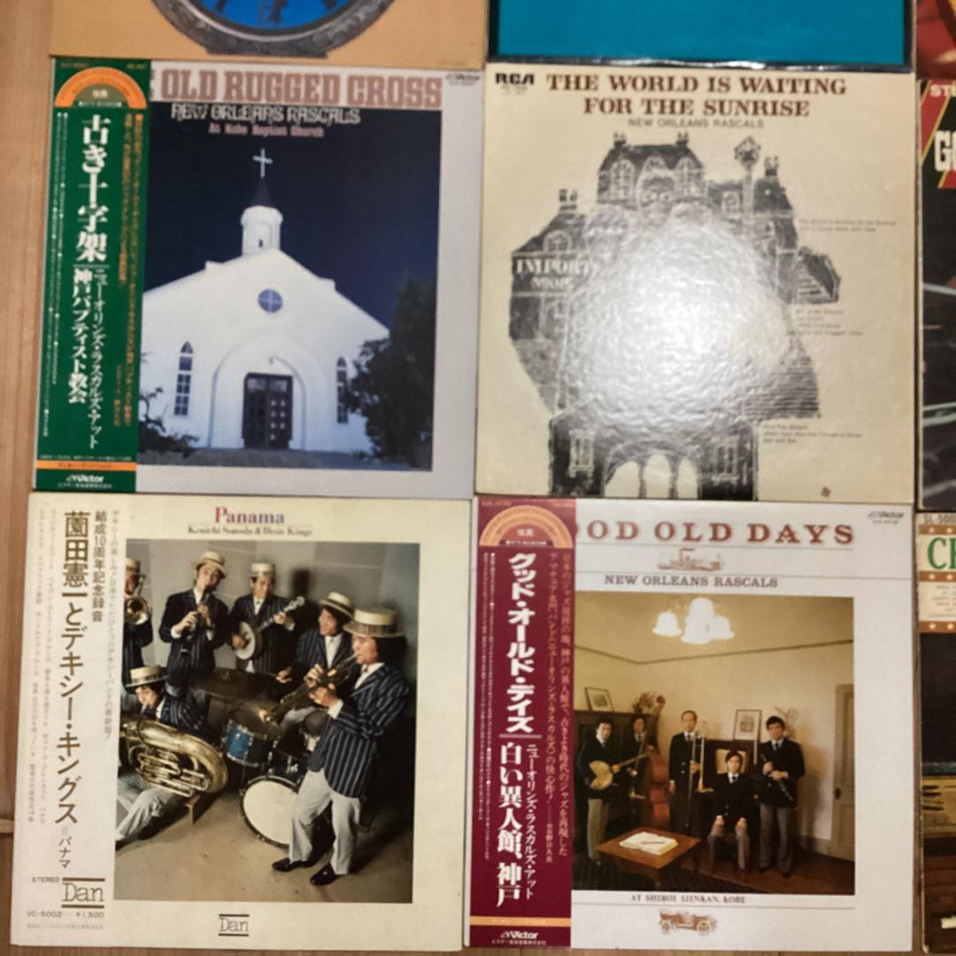ディキシーランドジャズ　Jazz　レコード　20枚セット　Re0711-20