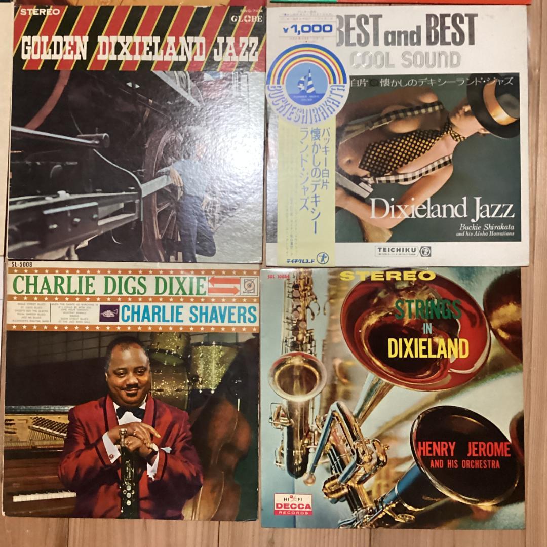 ディキシーランドジャズ　Jazz　レコード　20枚セット　Re0711-20