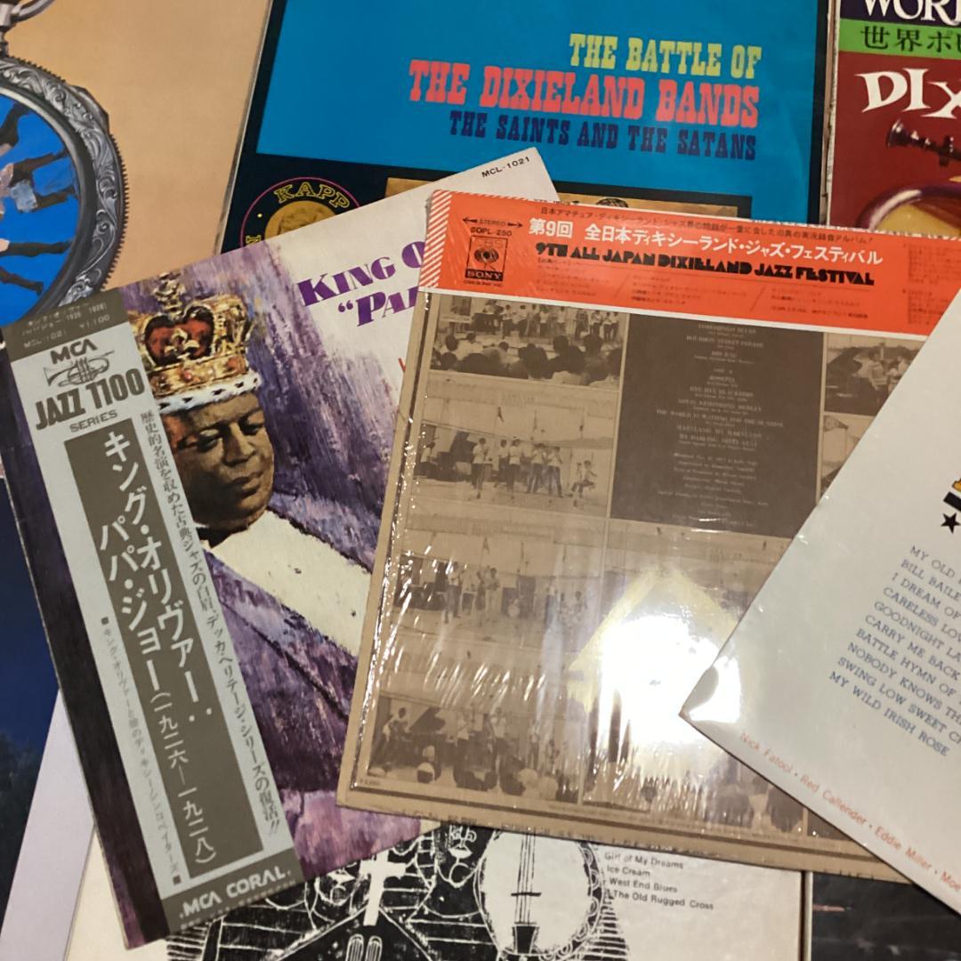 ディキシーランドジャズ　Jazz　レコード　20枚セット　Re0711-20
