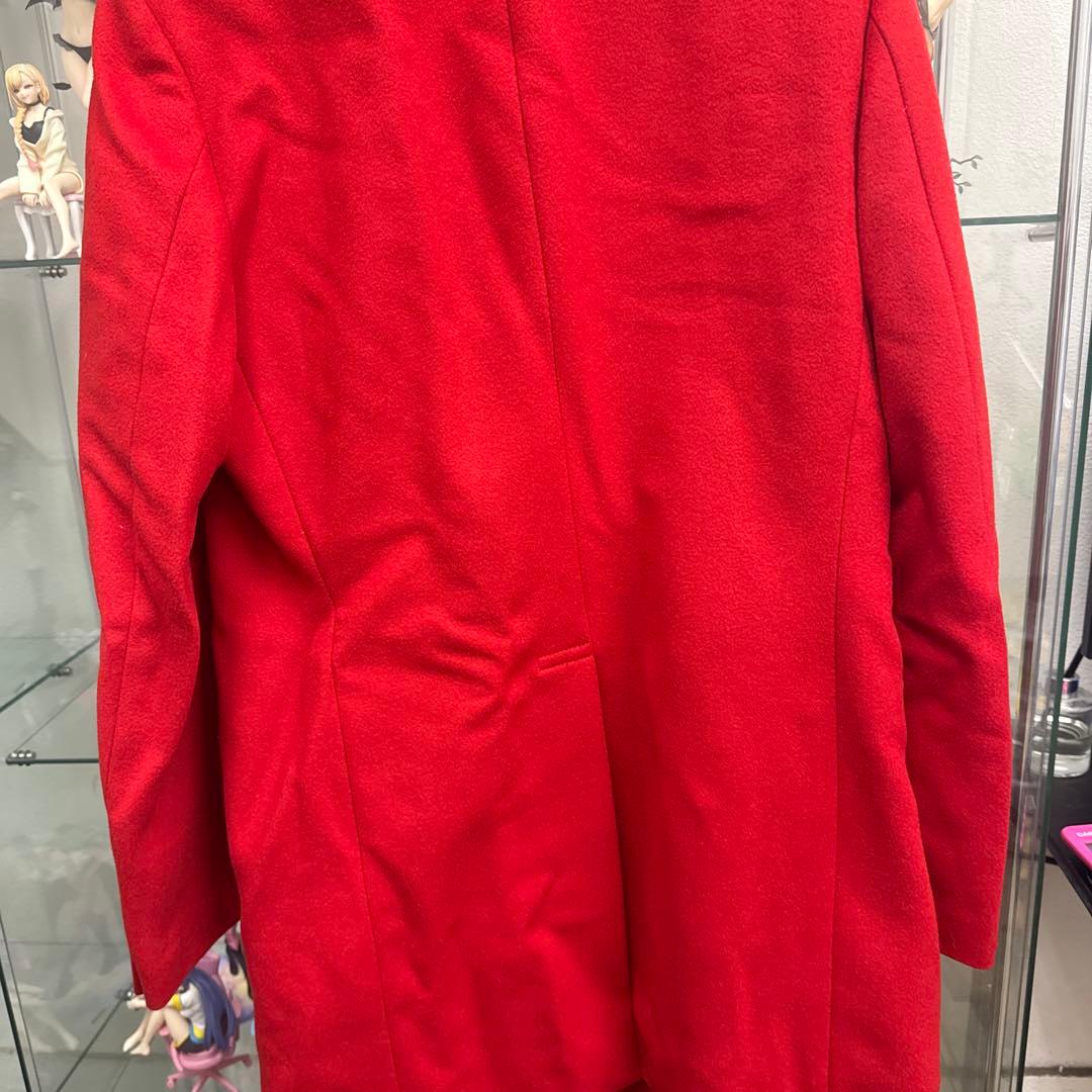 ポールスミス　レア　赤いチェスターコート ユニオンジャック柄