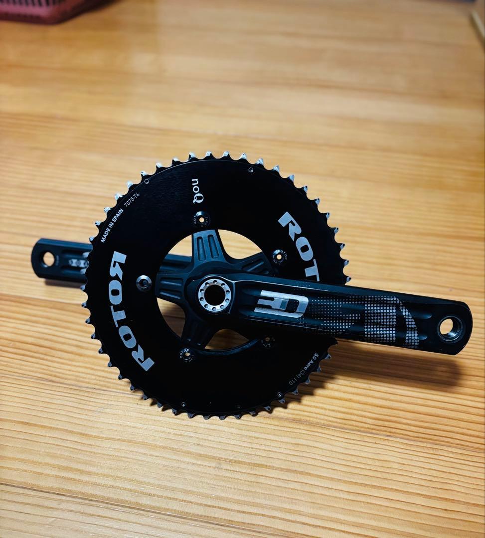 ROTOR 3DTDS 真円クランクセット シマノBB対応24mm軸