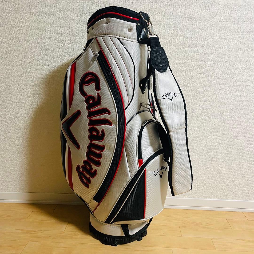 お買い得✨ Callaway キャロウェイ キャディバッグ ホワイト