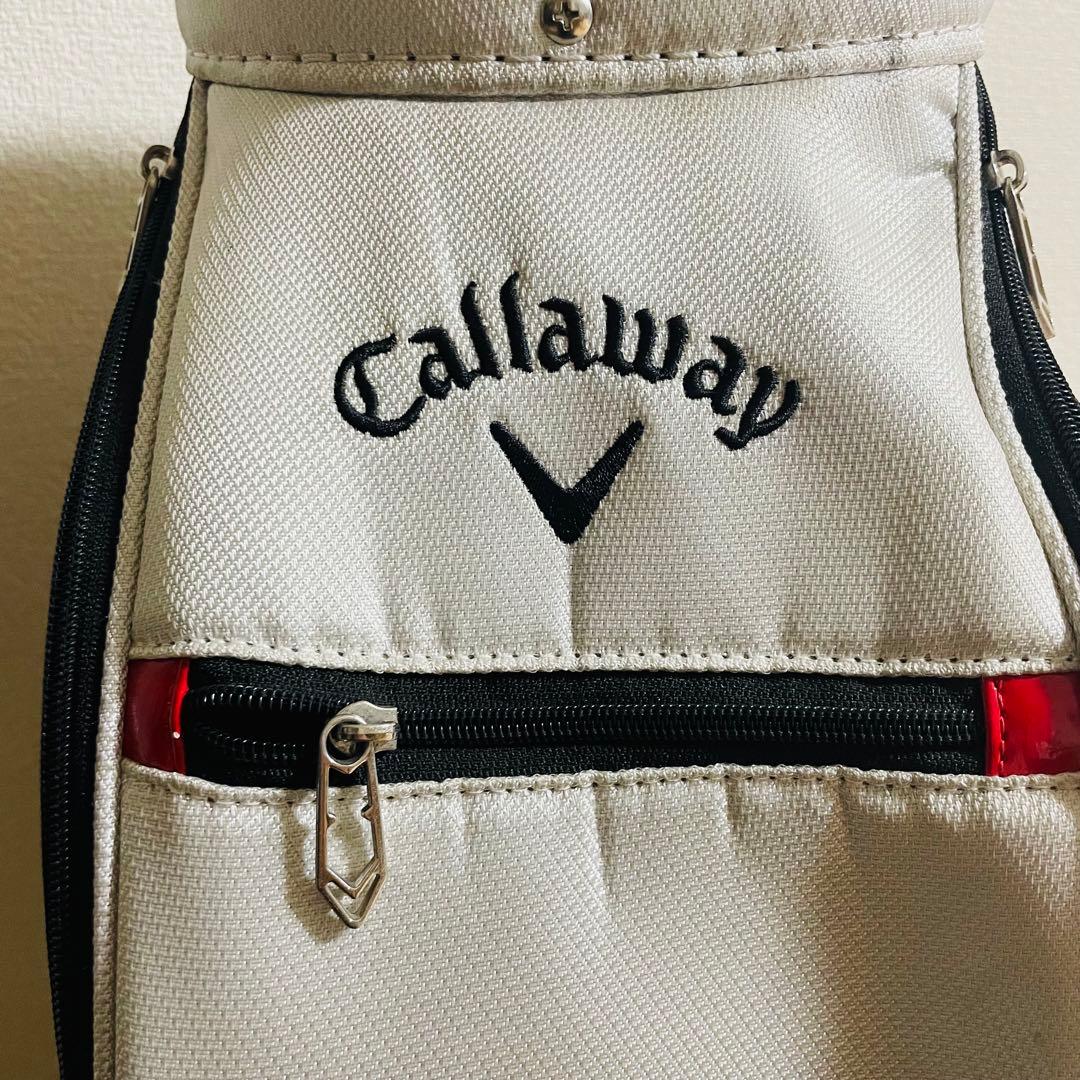お買い得✨ Callaway キャロウェイ キャディバッグ ホワイト
