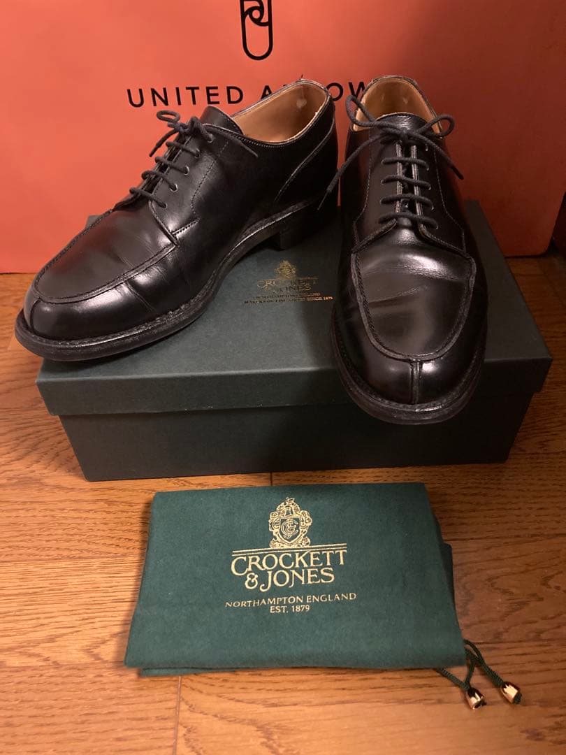 Ccockett & Jhones MORETON ブラック サイズ7