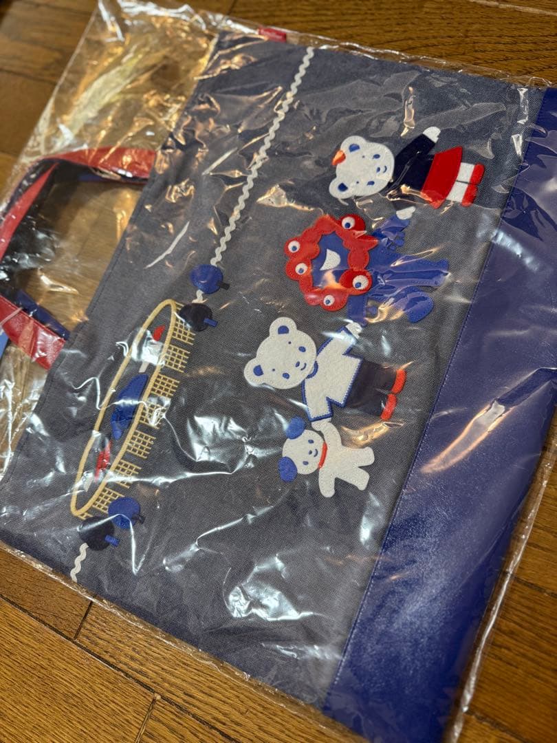 ファミリア familiar ミャクミャク 万博 レッスンバッグ 新品