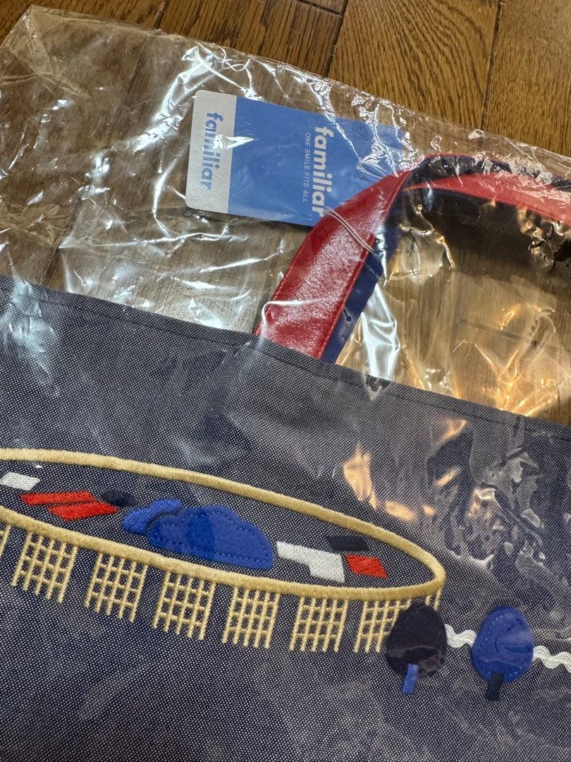 ファミリア familiar ミャクミャク 万博 レッスンバッグ 新品