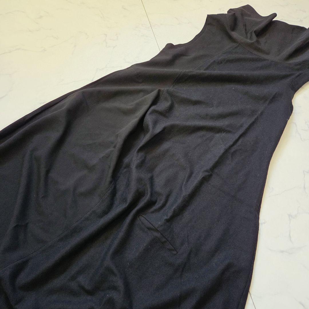 萌　モユル　変形　ロングワンピース　センソユニコ　異素材ミックス