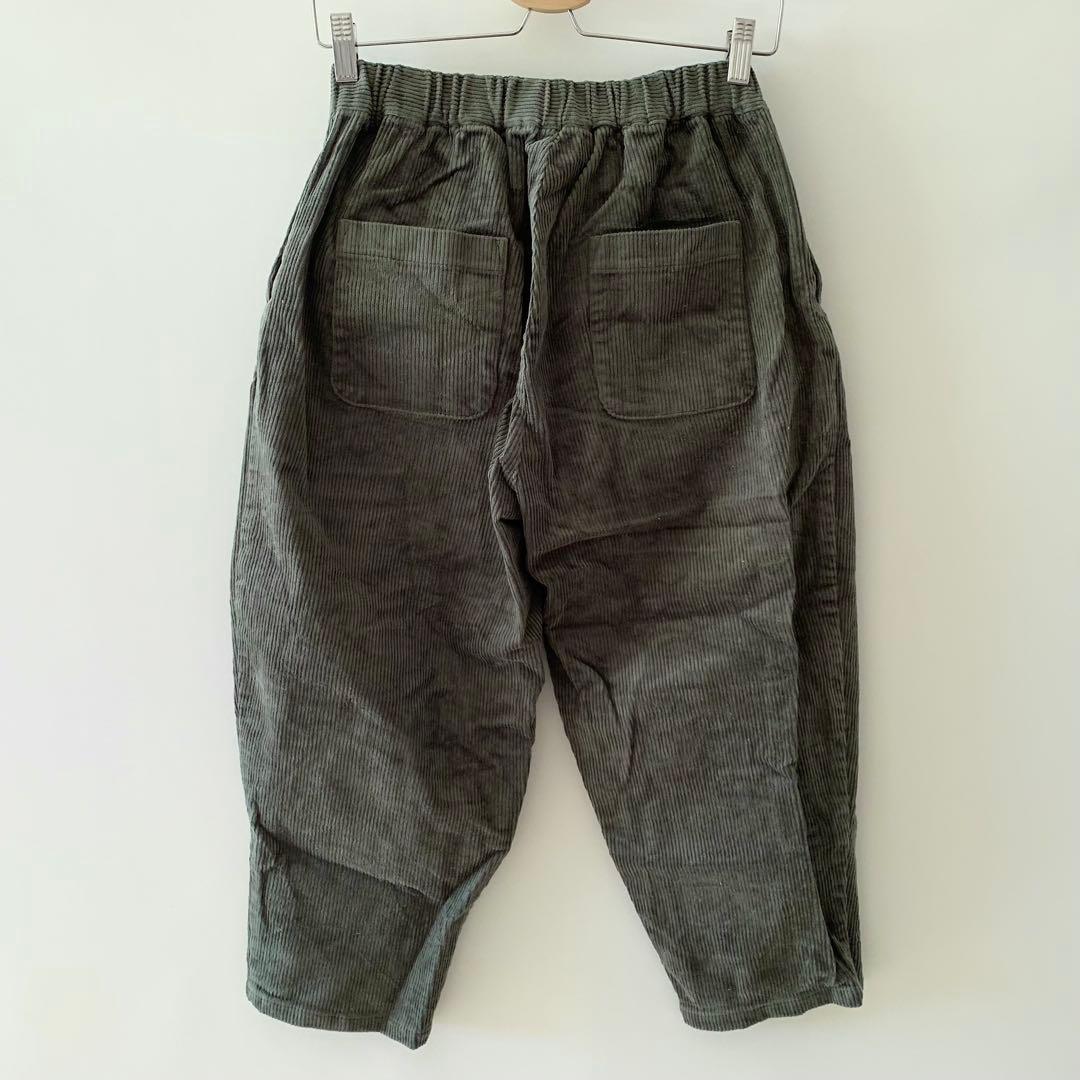オローネ tandey バルーンパンツ コーデュロイ カーキ