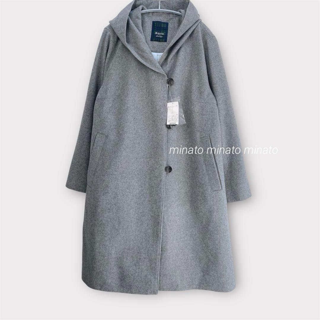 lucky 新品 キース ラムメルトンフーデッドコート 大きいサイズ 50