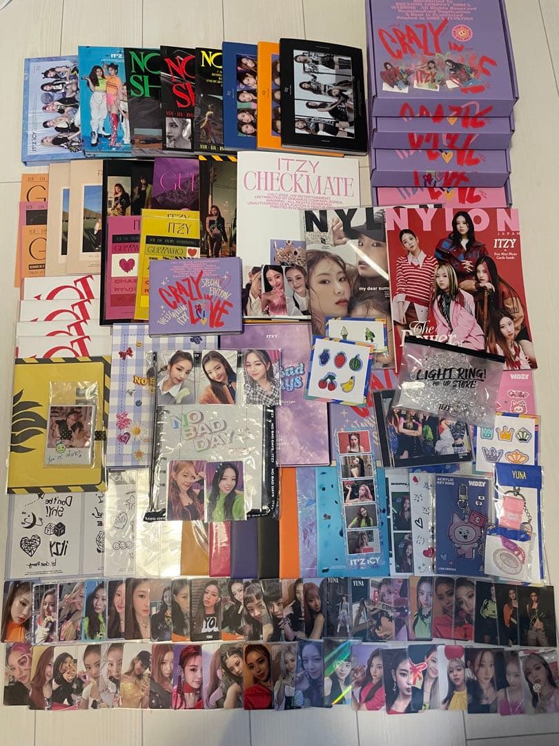 ITZY グッズ アルバム トレカ セット