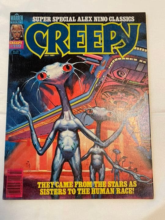 ロジャー テイラー　元ネタ　Creepy 1980年7月号　アメコミ　クイーン