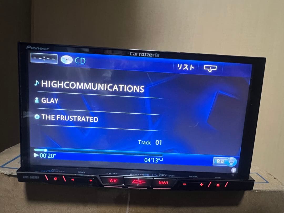 カーナビ Pioneer Carrozzeria avic-zh0999