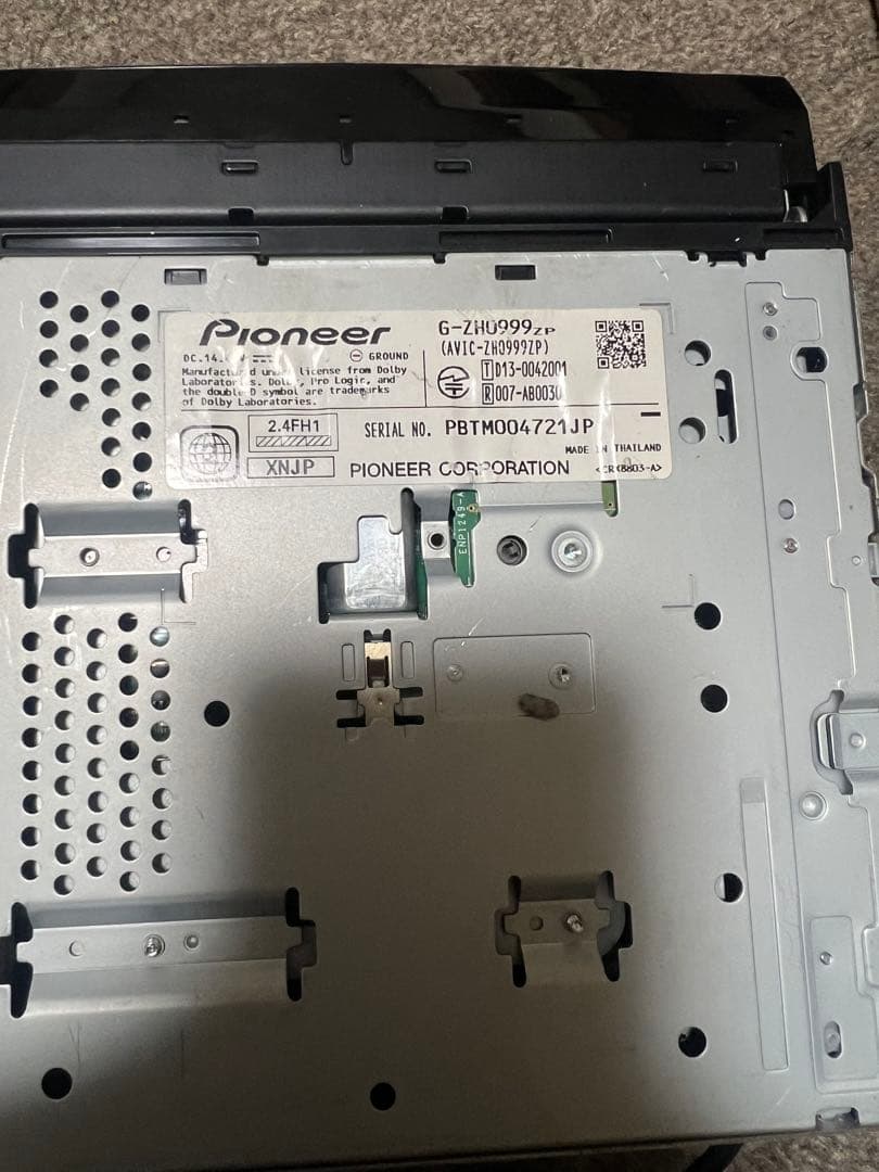 カーナビ Pioneer Carrozzeria avic-zh0999