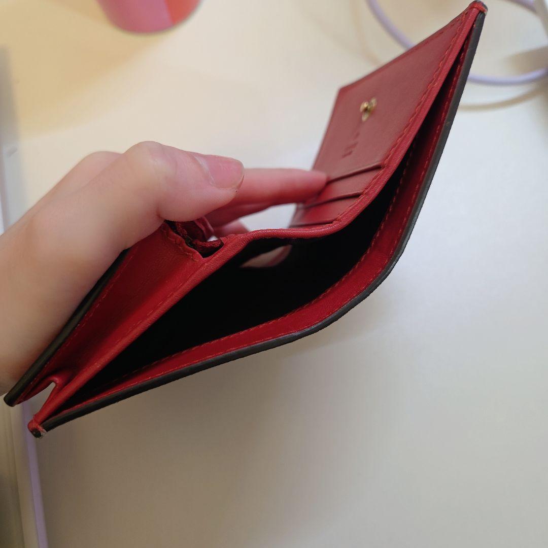 Gucciグッチ チェリー GG柄 2つ折り財布