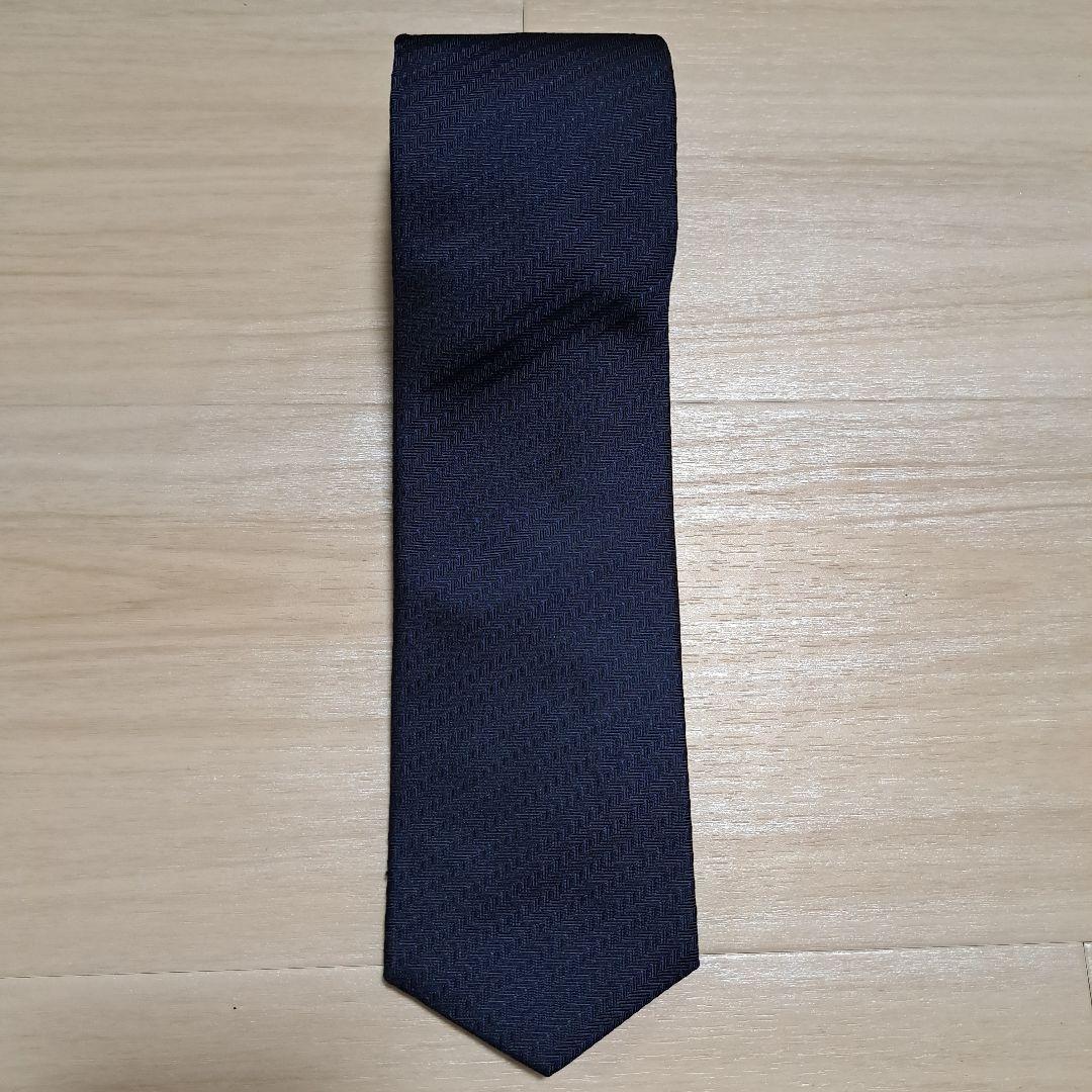 JOHN LOBB ジョンロブ ネイビー 　ネクタイ