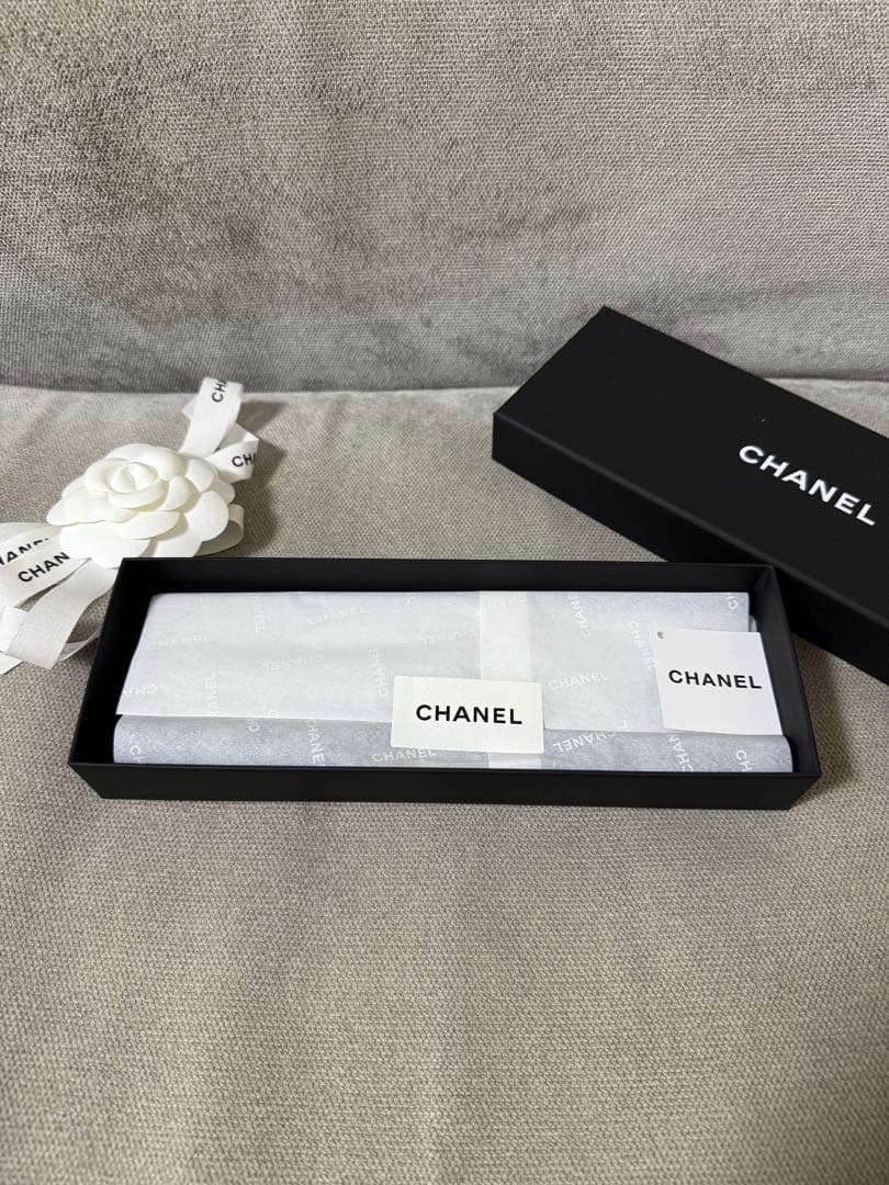 値下げ！新品未使用　シャネル　ボウ　バレッタ　リボン　ブラック　25B 最新作