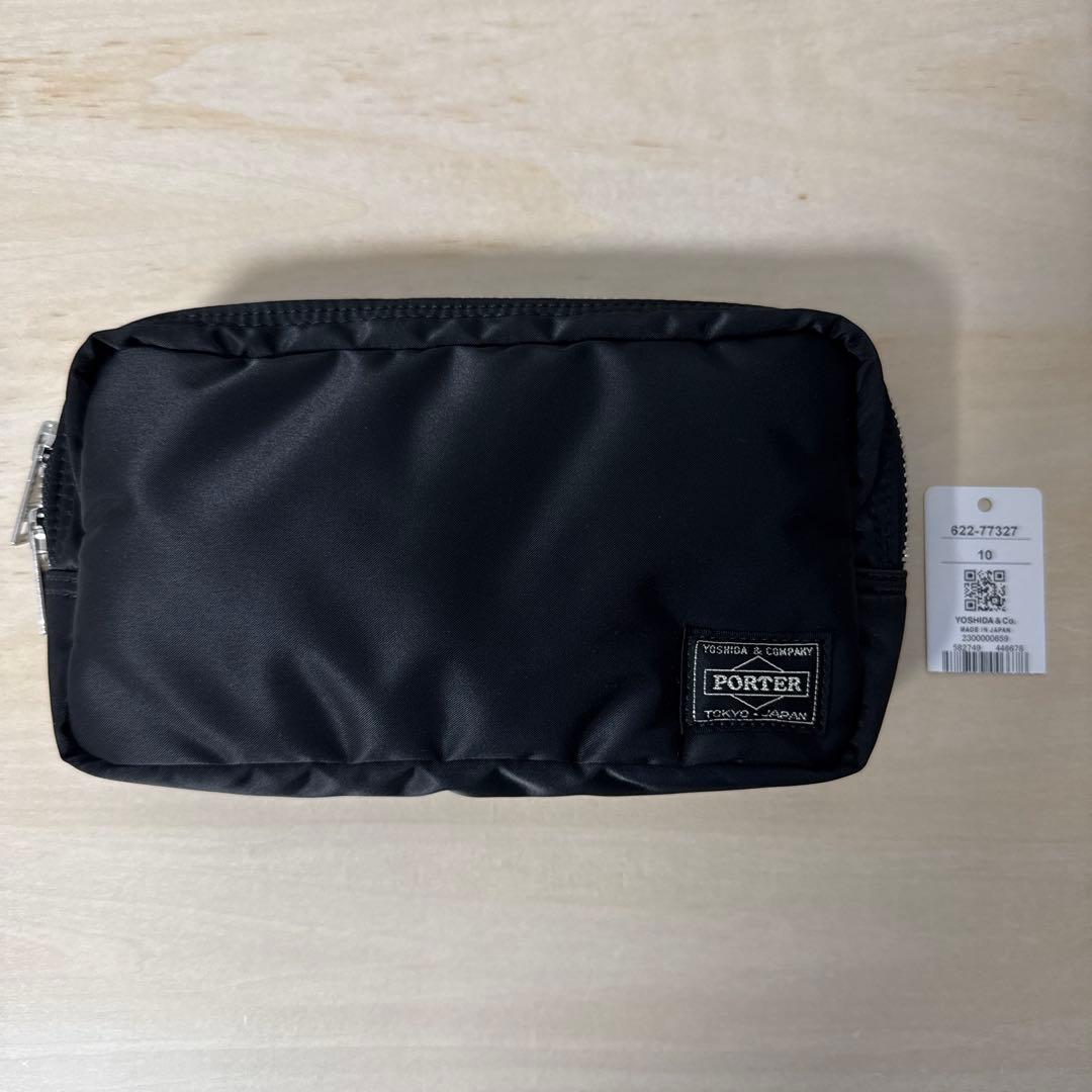 バッグ PORTER / TANKER POUCH Black 622-77327