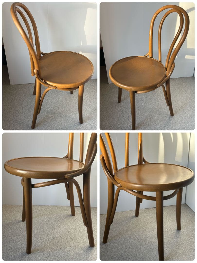 ベントウッドチェア　曲木　椅子　アンティーク　ヴィンテージ　レトロモダン　古道具