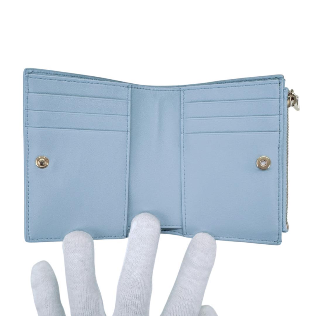 BOTTEGA VENETA 二つ折り財布 アンゴロ コンパクトウォレット