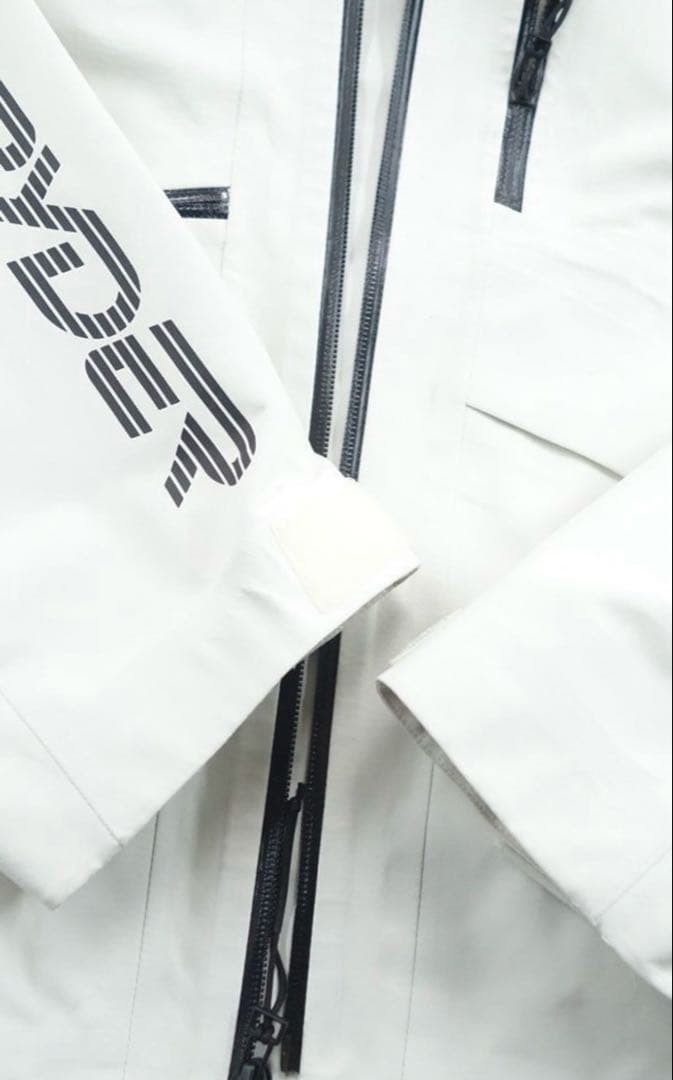 【美品】Spyder ホワイト スキーウェア